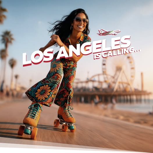 Royal Air Maroc launches its very first direct flight between Casablanca and Los Angeles! 
