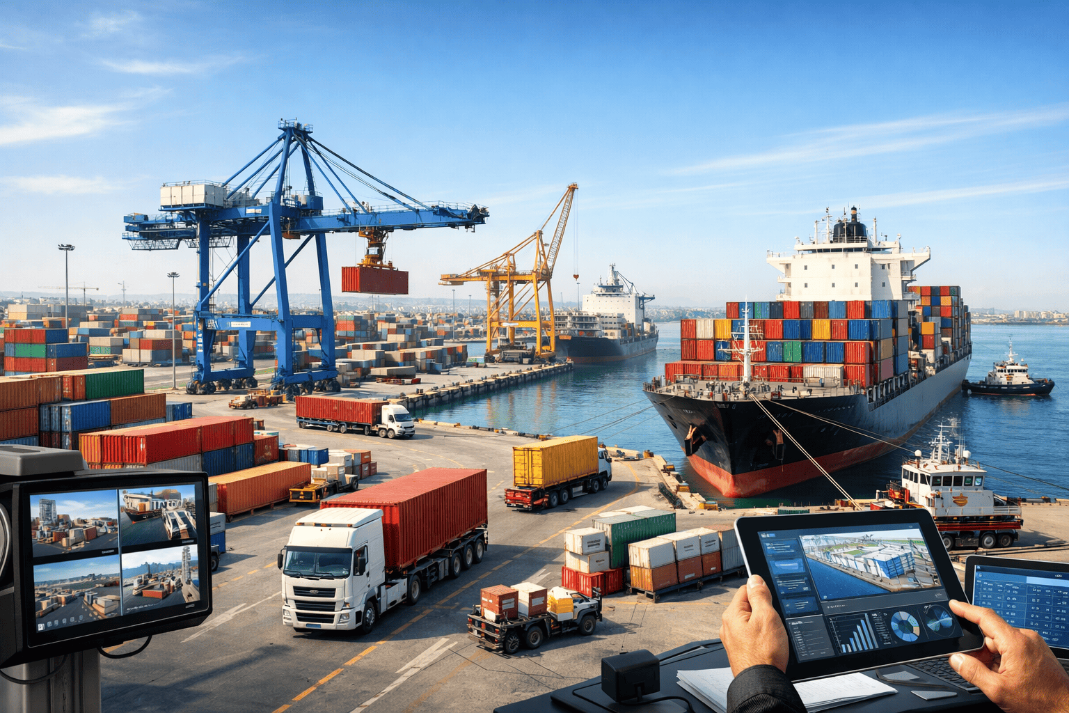 Le port de Radès, classé 13ᵉ en Afrique, fait l’objet d’un suivi ...