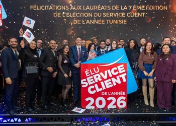 Wafacash Tunisie élue Service Client de l’Année 2026 pour la deuxième année consécutive