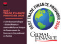UIB distinguée Meilleure Banque de Financementdu Commerce International en Tunisie par GlobalFinance