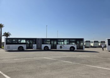 Tunisie-Chine: arrivée du deuxième lot de bus neufs équipés de caméras et de ports USB