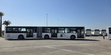 Tunisie-Chine: arrivée du deuxième lot de bus neufs équipés de caméras et de ports USB