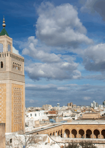 Minaret de la mosquée Zitouna Photographer: Smailtn