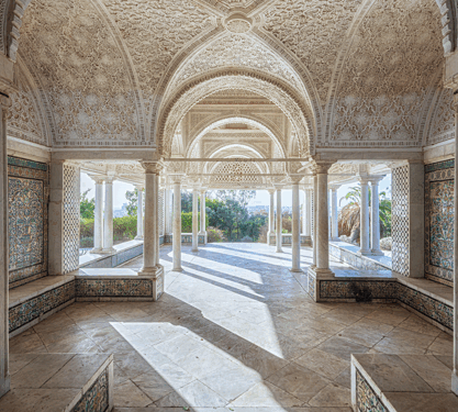 Pavillon mauresque à cinq coupoles Photographer: Atef Ouni