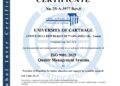 C’est officiel ! L’Université de Carthage obtient la certification ISO 9001:2015