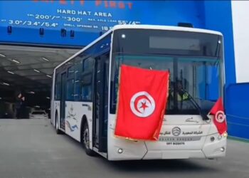 La Tunisie reçoit 134 nouveaux bus chinois sur un total de 461