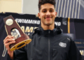 Ahmed Jaouadi explose le record NCAA du 1 650 yards nage libre