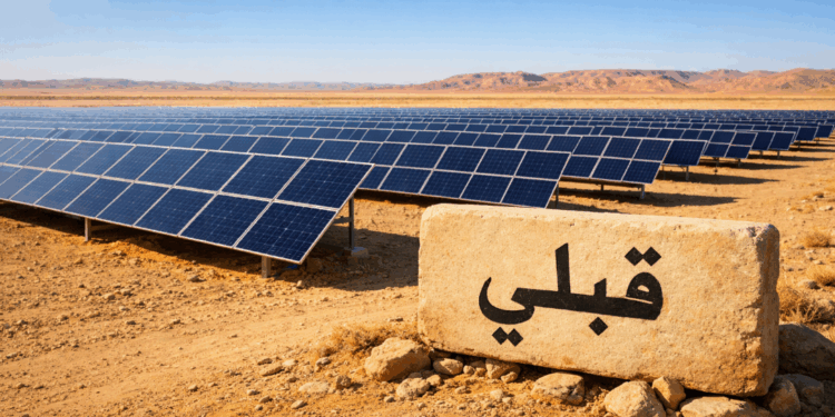 300 MW dans le désert : la Tunisie lance son plus grand chantier solaire à Kebili