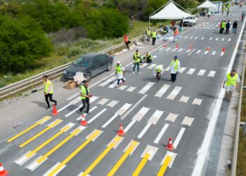 Autoroute Tunis-Bizerte: le futur du marquage routier se joue-t-il sur l’A4?