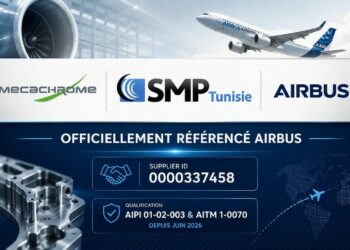La Société Tunisienne de Mécanique de Précision décroche son homologation Airbus