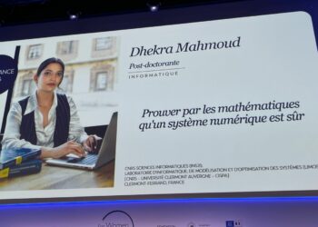 Dhekra Mahmoud, une Tunisienne parmi les 35 chercheuses distinguées par L’Oréal-UNESCO en France