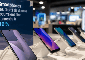 Les droits de douane sur les smartphones pourraient être ramenés à 10%